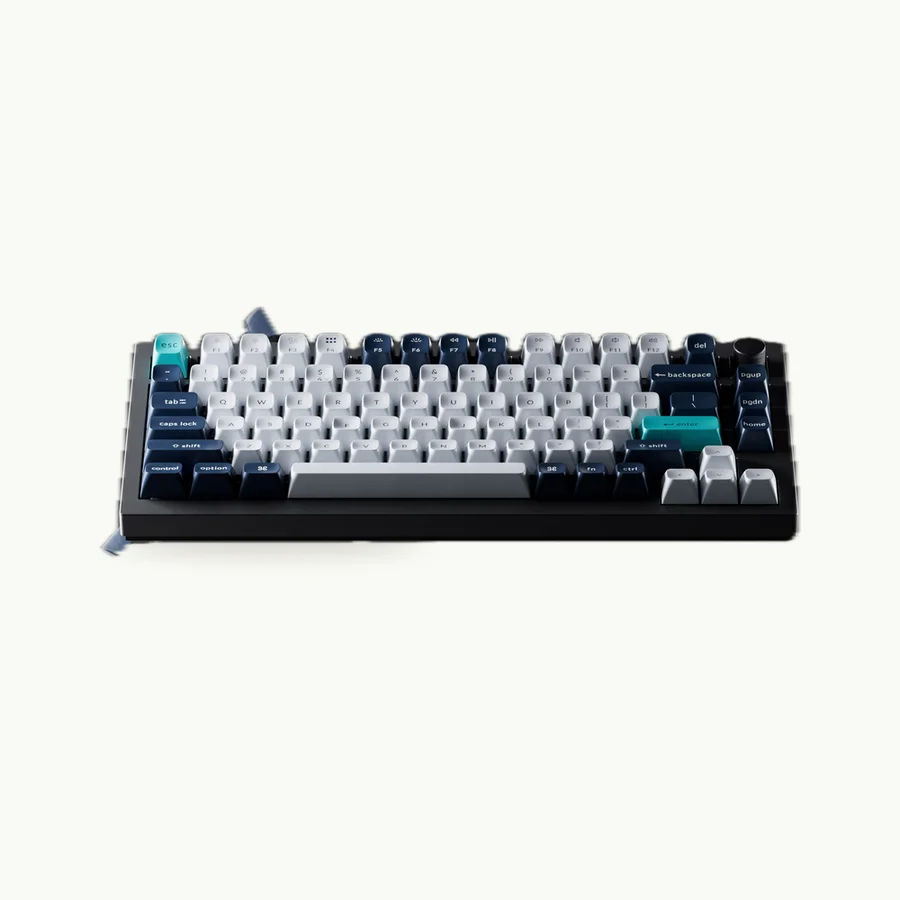 Q1 Max Mechanical Keyboard: Keychron Q1 Max mechanical keyboard with two-tone keycaps